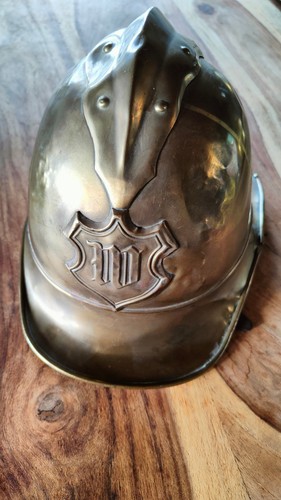 Antiker helm feuerwehr - helm,