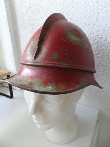 Antiker feuerwehrhelm - antiker,
