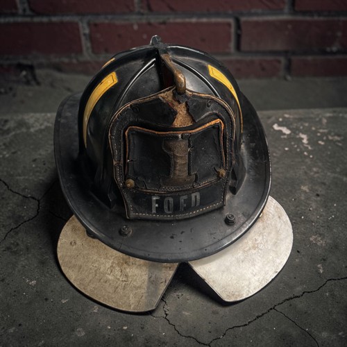 Amerikanischer feuerwehrhelm - amerikanischer,