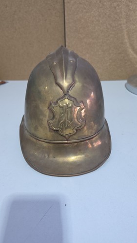 Antiker helm feuerwehr - antiker,